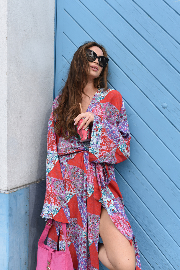 Šaty Kimono Maxi Orient