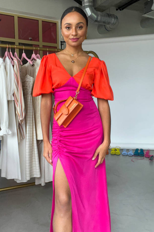 Šaty Shaina Pink-Orange