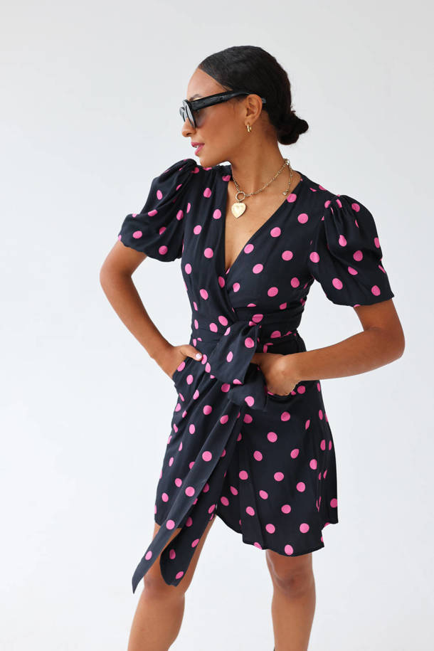 Šaty Valencia Pink Dots